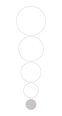 U – Podo disc  files XS Ø10 - Soft