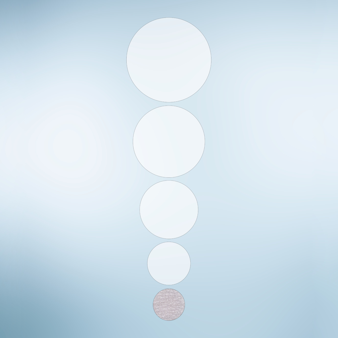 U – Podo disc  files XS Ø10 - Soft